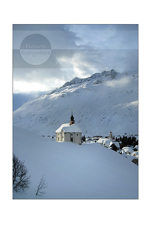 Mariahilf Chapel, Andermatt, Uri, Switzerland