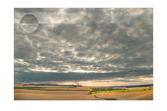 Big summer sky, Kingsclere, Hampshire, United Kingdom