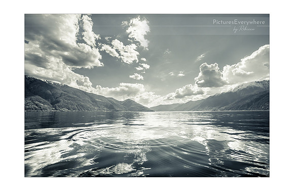 Lazy day on the lake, Lake Maggiore, Ascona, Ticino, Switzerland