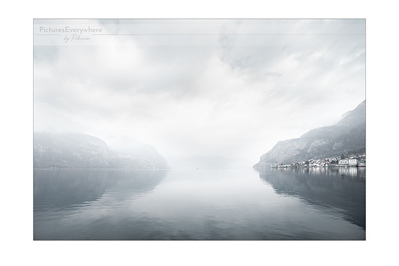 Soft lake reflection, Flüelen, Uri, Switzerland